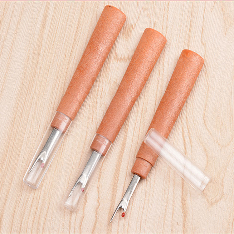 十字绣工具大号拆线刀扣眼刀挑线刀割线器挑线器仿木划线刀3个