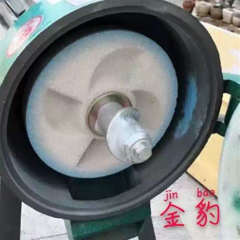 金豹牌150型磨浆机头米浆机头磨豆浆肠粉机头砂轮式石磨研磨机.