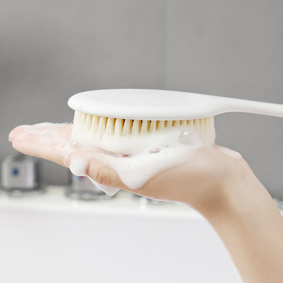 日式长柄软毛沐浴刷后背搓澡神器洗澡刷子擦澡洗背刷搓背不求人