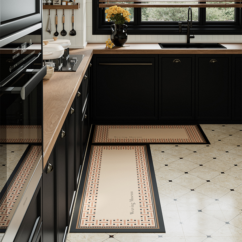 梅利德斯家用软硅藻泥吸水厨房地垫防滑防油耐脏脚垫可擦皮革脚垫