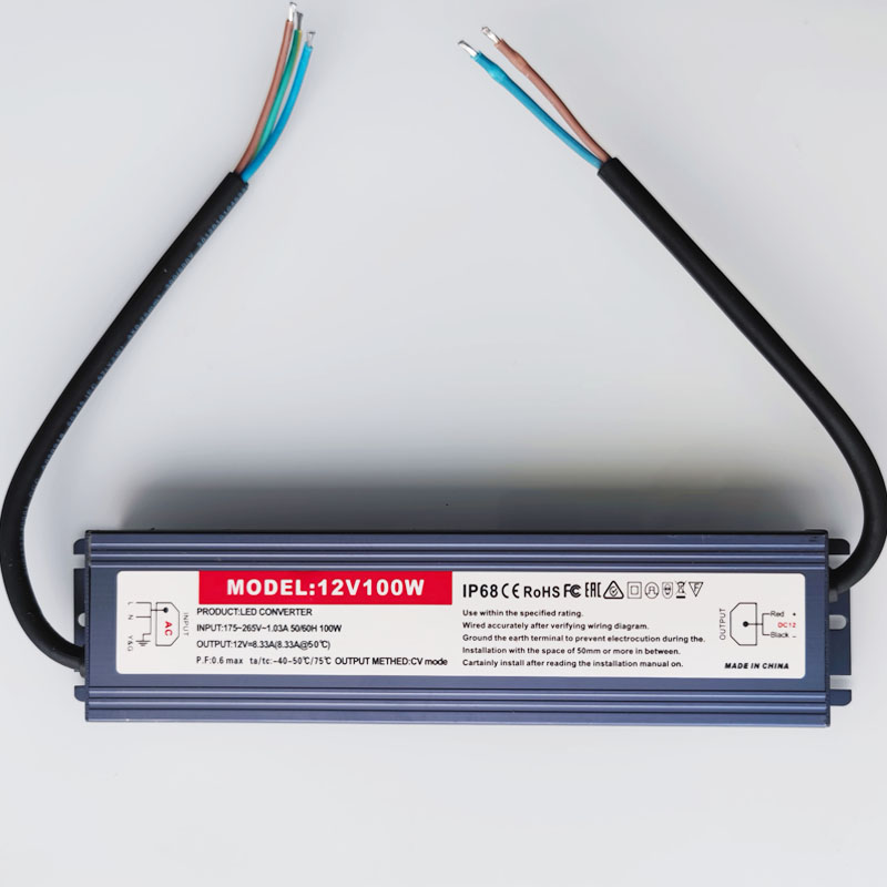 低压12V24V灯箱防水LED灯带开关电源15W60W100W150w200驱动变压器