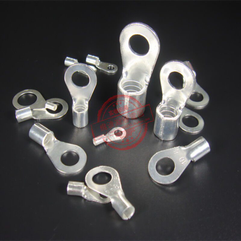 圆形OT25-6/8/10/35-6/8/10裸端头 铜线耳冷压接线端子/200只/包