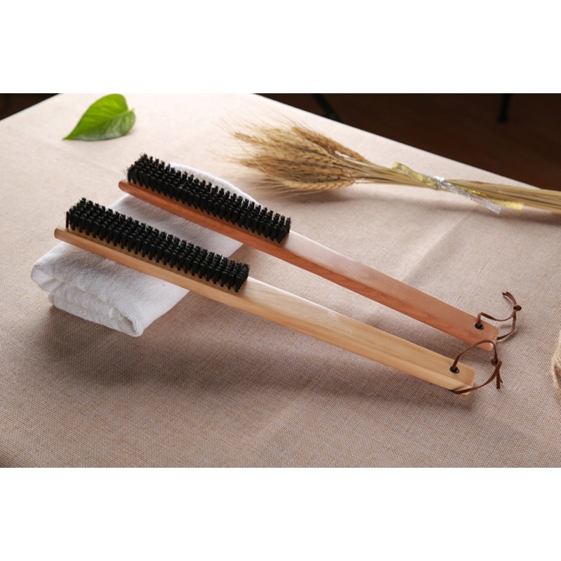 木质床刷大衣刷除尘刷扫灰刷子捋毛刷塑料PP丝木刷清洁刷 可刻字