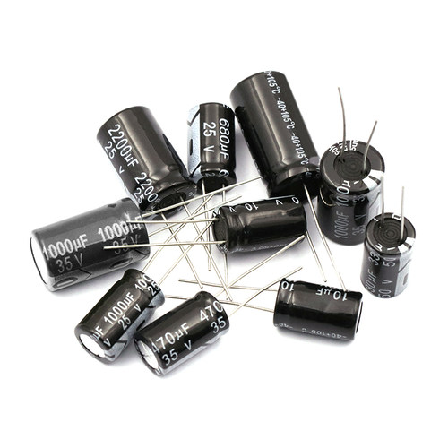直插铝电解电容器元件 16V 25V 35V 50V 100uf 1000uf  4700UF