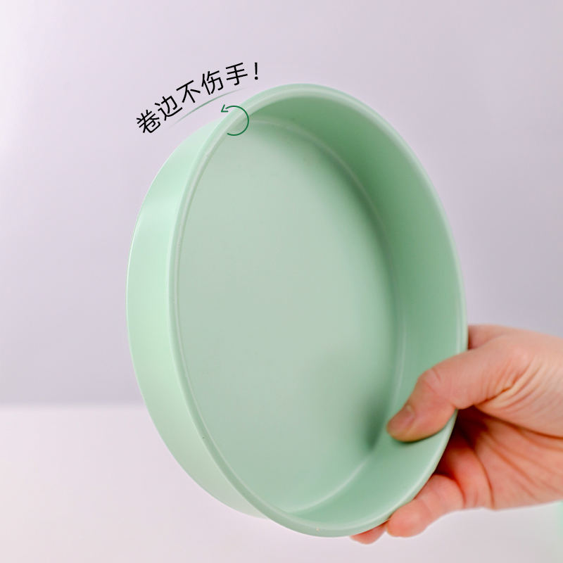 披萨盘烤箱专用6/8/寸pizza饼底烤盘烘焙工具家用耐高温蛋糕模具