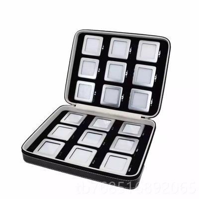 高档高档1盒2金属盒拉链包样宝品珠宝首饰盒 裸石 裸钻盒彩戒面盒