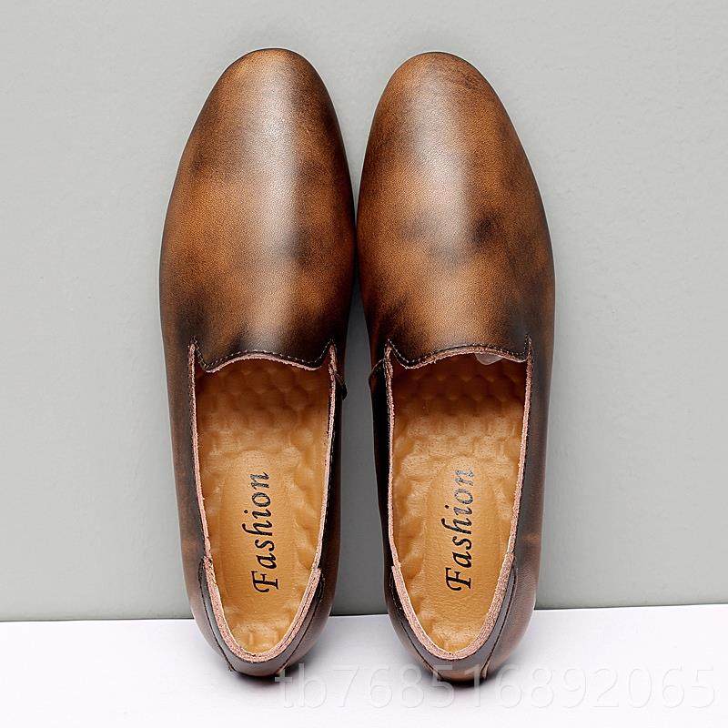 高档04秋冬新品豆豆鞋简2约百搭休闲皮鞋2牛皮套脚懒人男鞋尖头小,流行男鞋,乐福鞋（豆豆鞋）,淘宝优惠券,粉丝福利购,淘宝优惠卷