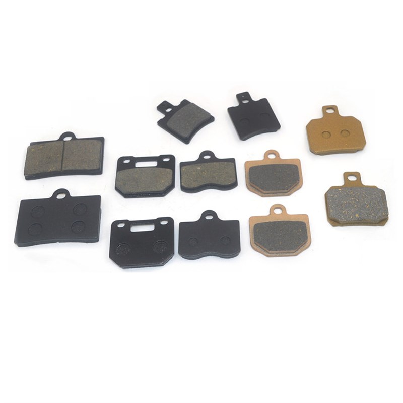 适用摩托车电动车改装泵刹车皮大小螃蟹辐射对四对二卡钳碟刹皮片