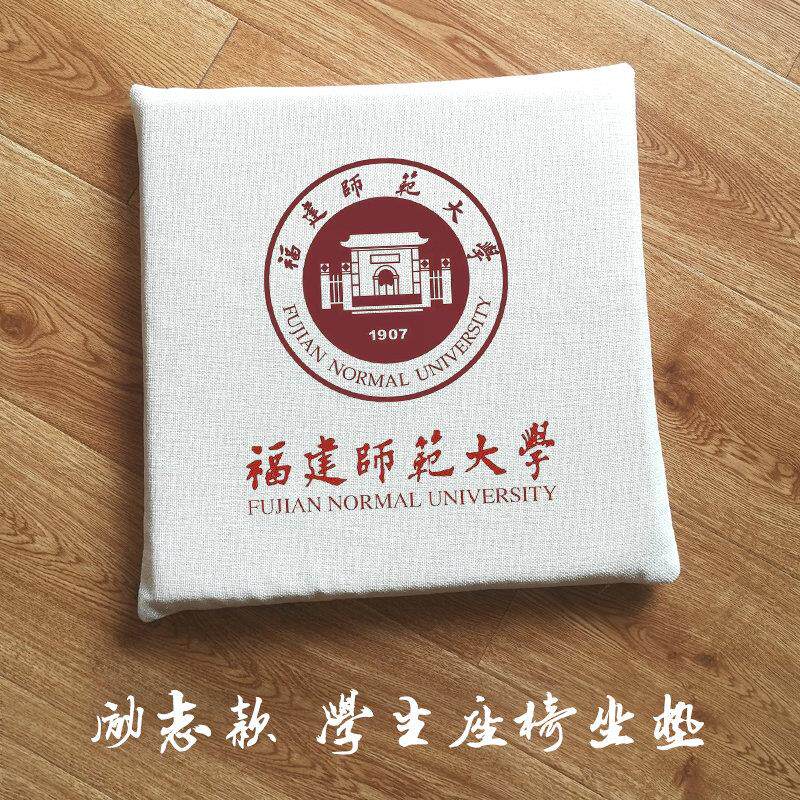 首都师范大学周边学生励志坐垫电脑椅垫教室凳子椅子垫子地板软垫 - 实物图