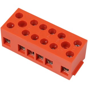 H2519接线端子铜连接器端子排接线座电线快速对接阻燃外壳并线器