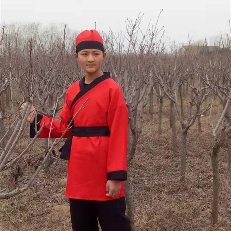 古装汉服古代家丁小二演出服店小二服装茶馆酒店工作套装男女表演,童装/婴儿装/亲子装,儿童演出服,淘宝优惠券,粉丝福利购,淘宝优惠卷