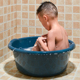 加厚塑料脸盆特大号圆形澡盆宝宝儿童加深洗衣盆家用大中小洗澡盆