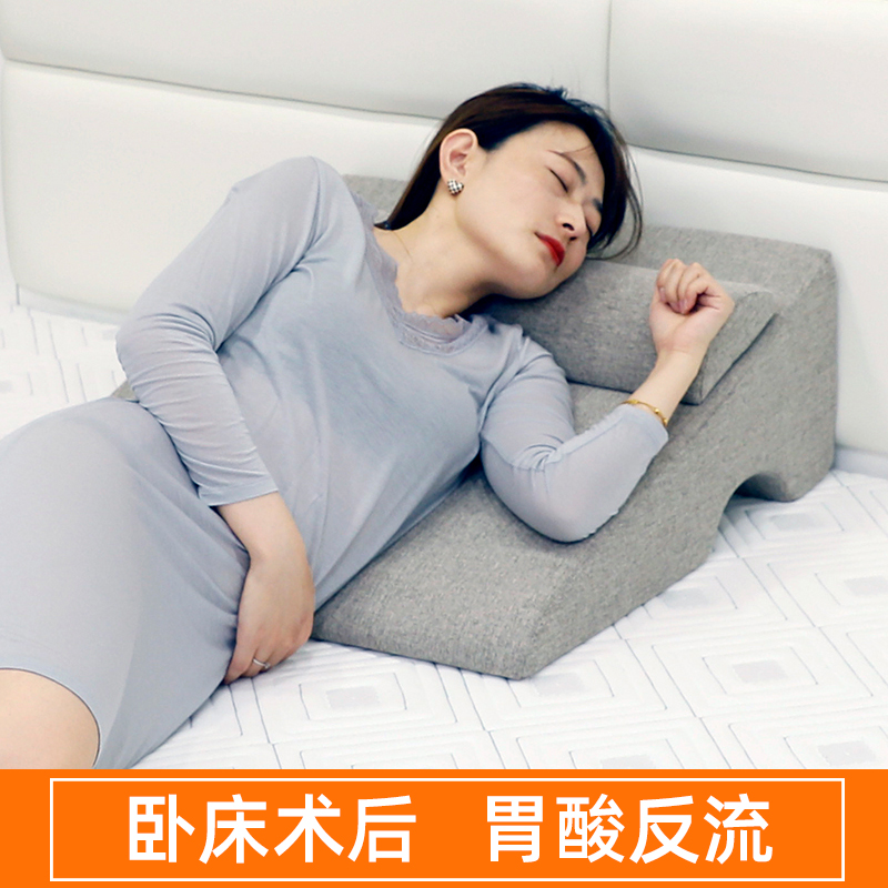 床头榻榻米三角靠垫大靠枕软包靠背办公室沙发抱枕护颈护腰可拆洗