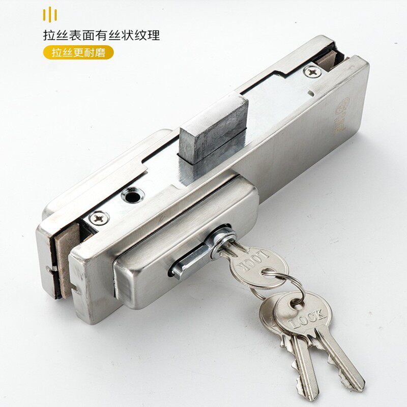 地弹簧门夹玻璃门上下夹门配件玻璃有框无框曲夹推拉门固定一字夹