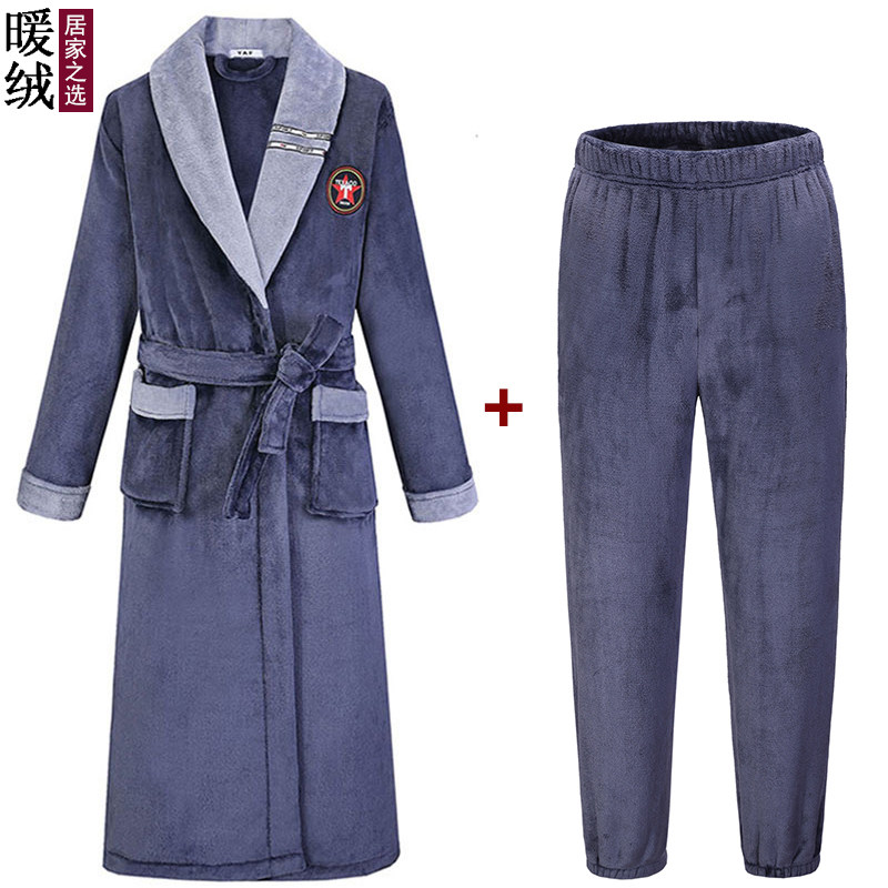 情侣睡衣男士冬天法兰绒睡袍秋冬季长款珊瑚绒浴袍女加绒加厚睡裤,女士内衣/男士内衣/家居服,睡袍/浴袍,淘宝优惠券,粉丝福利购,淘宝优惠卷