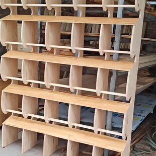 鸽子用具用品鸽子栖架站架公棚专用组合工棚实木站架寄养棚站架