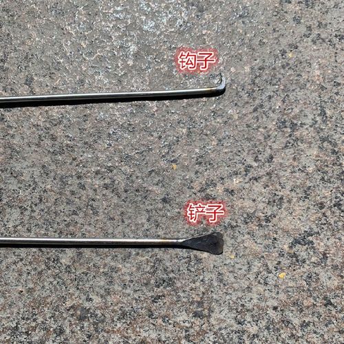 新疆新款凯帝瑞烤包子烤不锈钢钩子铲子棒烘焙做馕工具一套两个