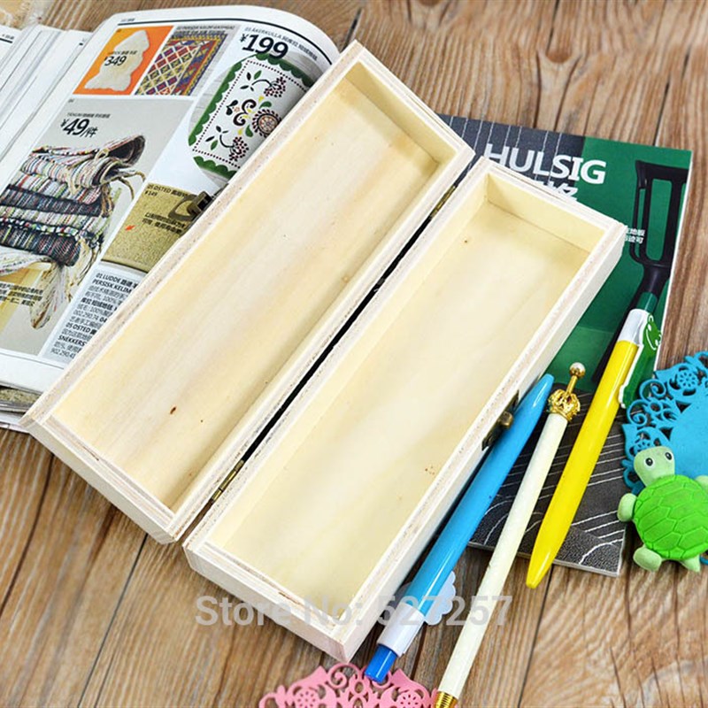 小学生文具用品多功能文具盒男女孩笔袋创意大号铅笔盒木盒包邮
