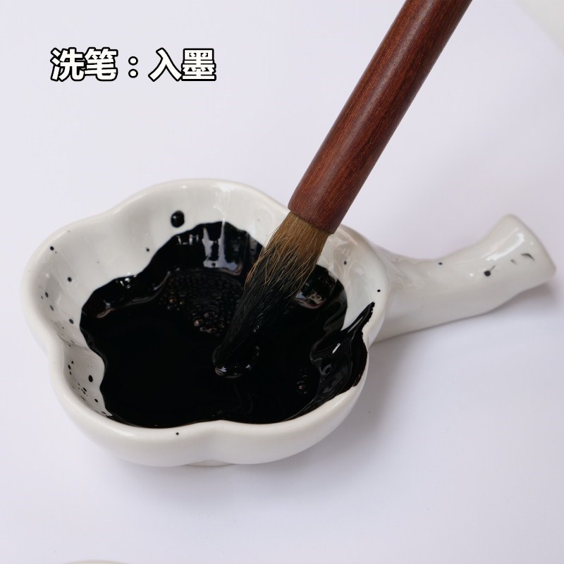 沫水纯狼毫毛笔大中小套装毛笔文房四宝包邮