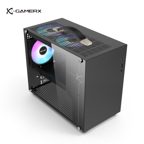 未知玩家X100桌面MATX机箱