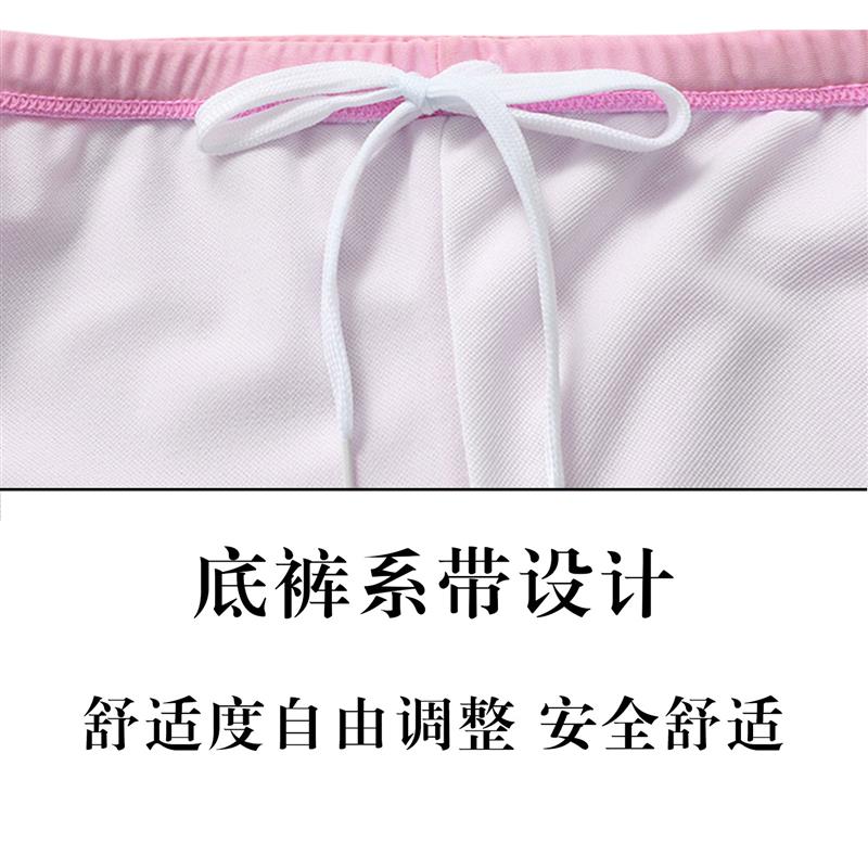 高货女孩泳衣连体裙式独立