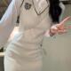两件 连衣裙子女学院风jk制服套装 高货小众纯欲学院风套装 茶歇法式