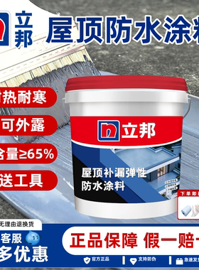 立邦屋顶防水涂料抗裂耐冻止漏