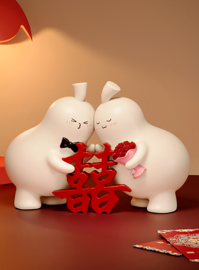 永不分离摆件情人节表白订婚新婚结婚礼物送新郎新娘闺蜜女友礼品