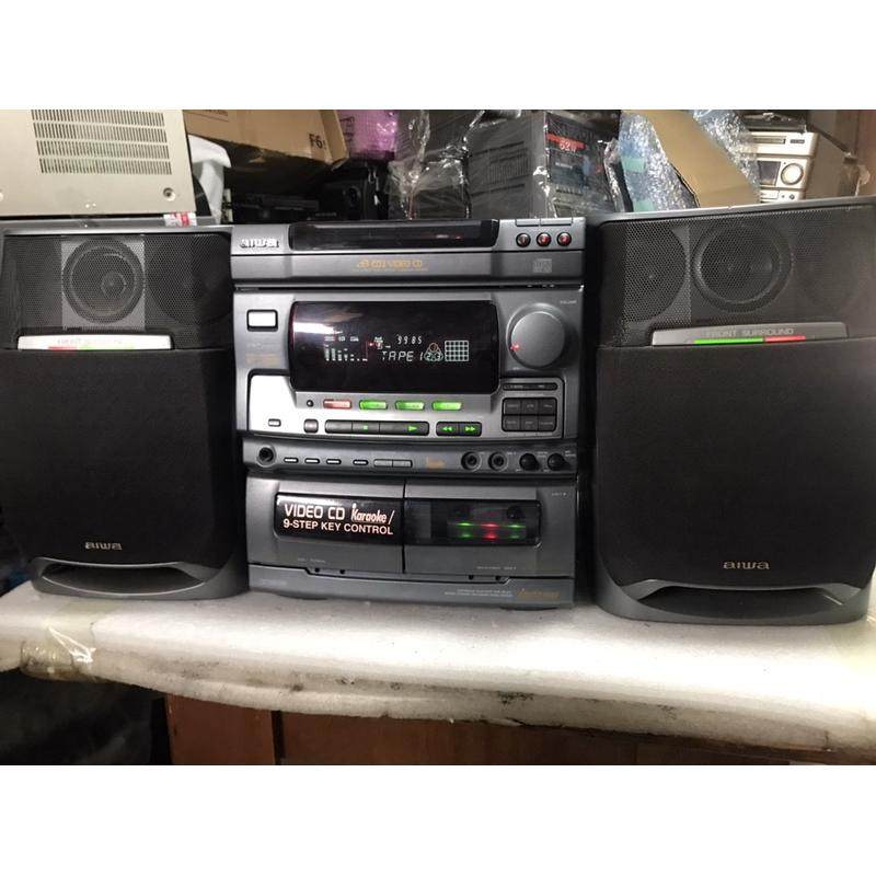 日本原装爱华k600D组合音响,功能全好的,音质棒