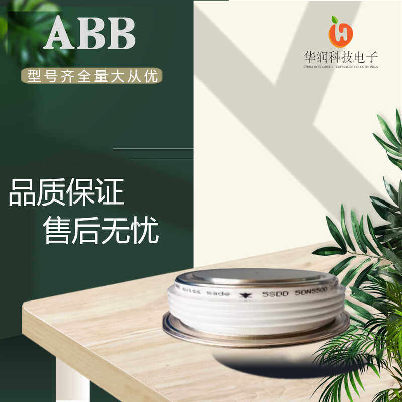 全新原装 ABB 圆饼晶闸管5SDD 50N5500可控硅模块 电子元器件直销