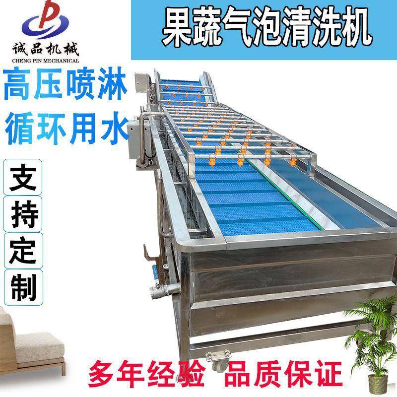 商用果蔬气泡清洗机洗海带葡萄干机器大型毛豆银耳圣女果清洗设备