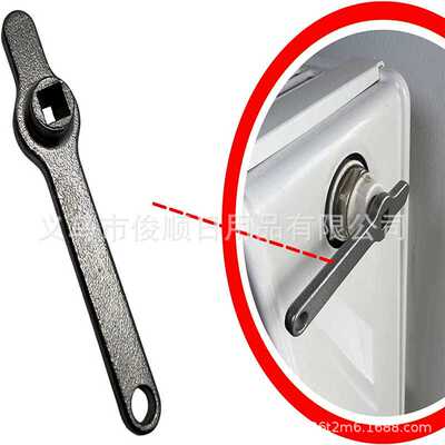 Radiator Ventilation Handle 不锈钢散热器出风口把手 方扳手