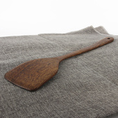 天然原木实木鸡翅木木铲子不粘锅专用炒菜长柄防烫无漆无蜡超长柄