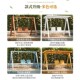 家用防腐木秋千户外休闲吊椅露天庭院实木摇椅子网红别墅院子儿童