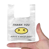 迷你垃圾袋桌面小号手提垃圾桶袋子办公室家用卧室mini白色塑料袋