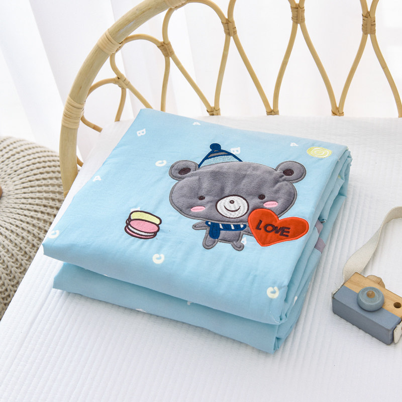 a类纯棉儿童空调被夏季新生婴儿薄被芯幼儿园宝宝午睡全棉小被子