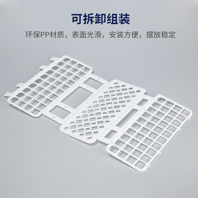 塑料试管架可拆离心管架实验室采样管样品瓶置物架13 16 20 30mm