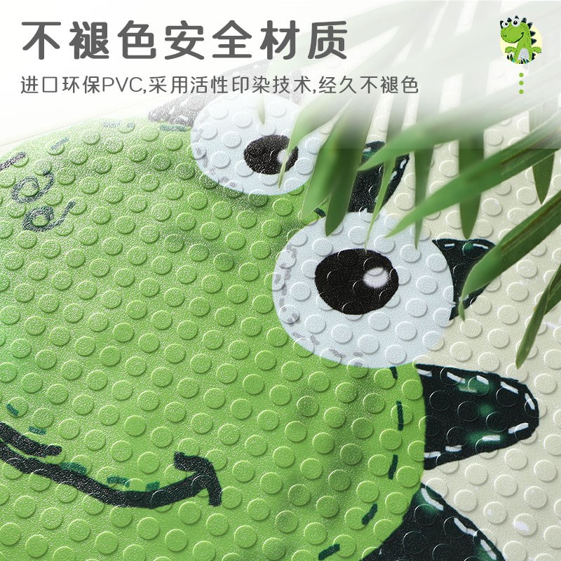 浴室防滑垫卫生间淋浴房厕所脚垫子儿童洗澡防水防摔宝宝卡通地垫