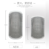 猫咪墙角蹭痒器抓痒按摩梳子挠痒痒玩具按摩刷宠物用品蹭脸蹭毛器