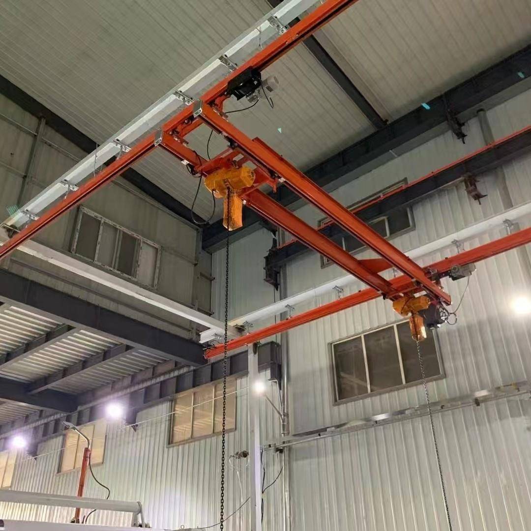 KBK起重机价格优惠1吨2吨钢性轨道悬挂式kbk吊车KBK柔性吊