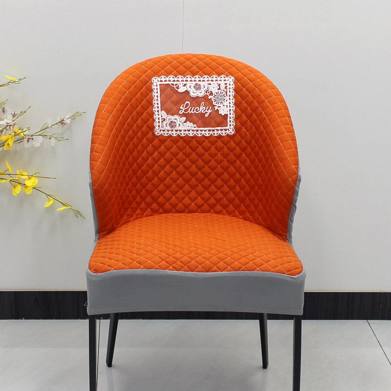 弧形椅子套罩2025新款餐桌座椅套罩凳子罩靠背罩保护套高级感四季