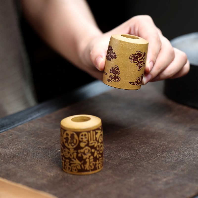 宜兴紫砂盖置紫砂茶壶盖托盖碗架创意茶置壶盖支架茶道茶具零配