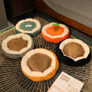 凉席坐垫办公室久坐不累座椅垫子学生椅子屁股地上榻榻米屁垫蒲团