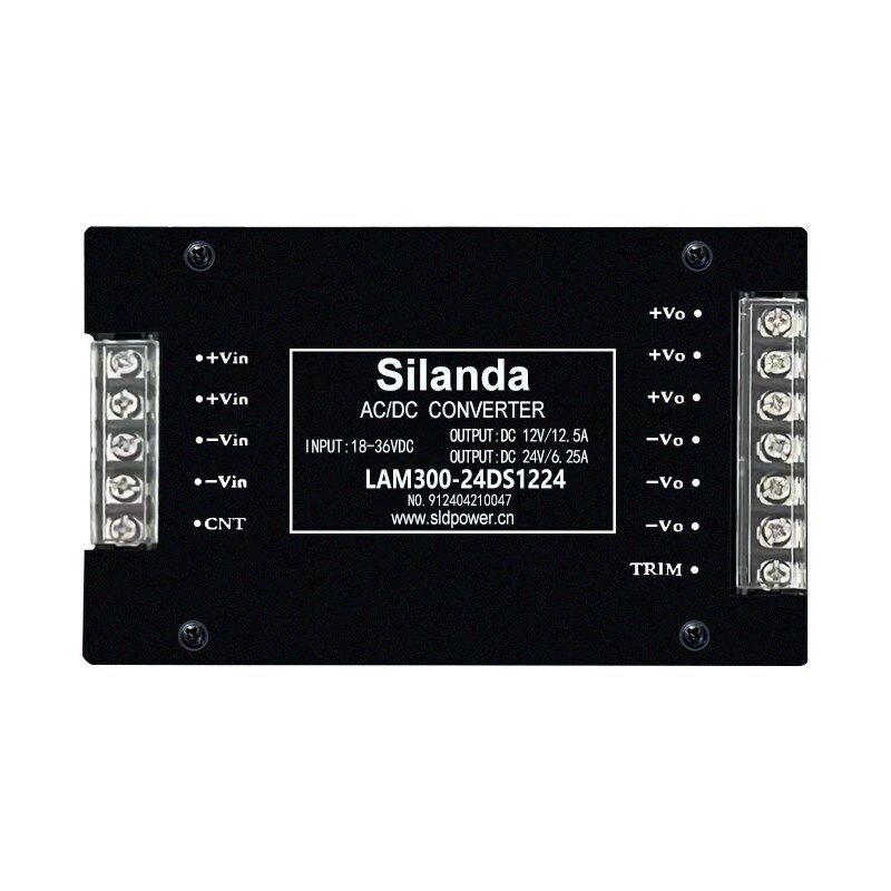DCDC双路电源模块200W300W400W隔离12V24V48V110V转5V12V24V15V