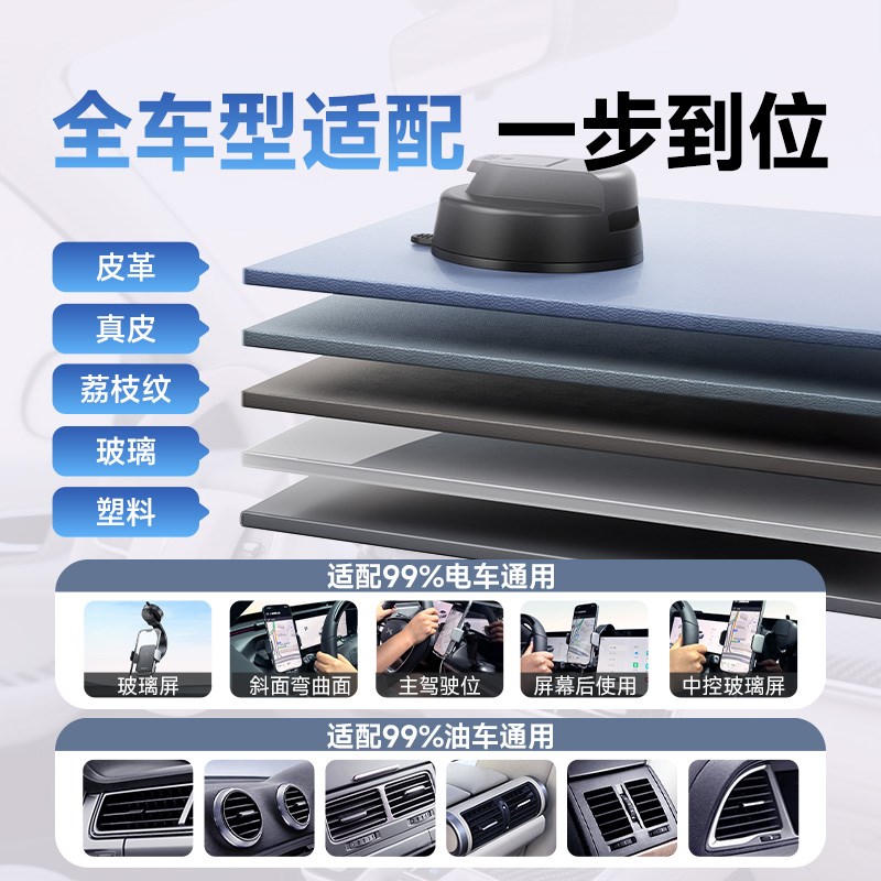 MOMAX摩米士手机车载支架汽车手机架出风口导航吸盘支撑固定车用