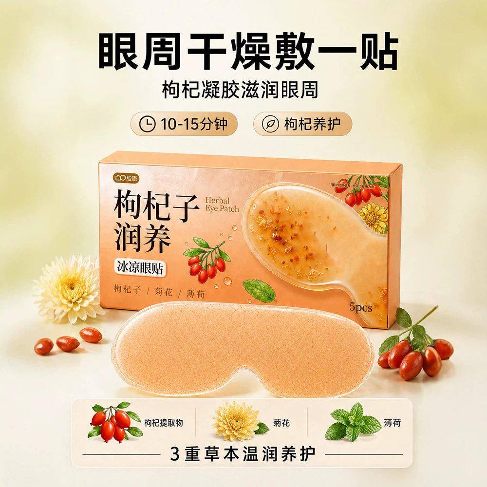 维康枸杞温养冰眼膜水凝胶眼膜护眼冷敷舒缓眼部用眼过度眼周眼袋