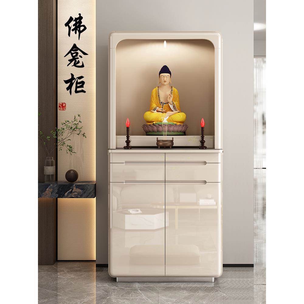 佛龛供养桌，神龛立柜，财神香桌，现代可及豪华小佛桌，佛柜，家