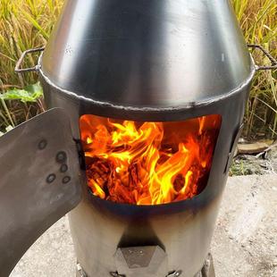 室内取暖炉养殖大棚升温炉子加温木材草炉煤炭秋冬季烧水多用