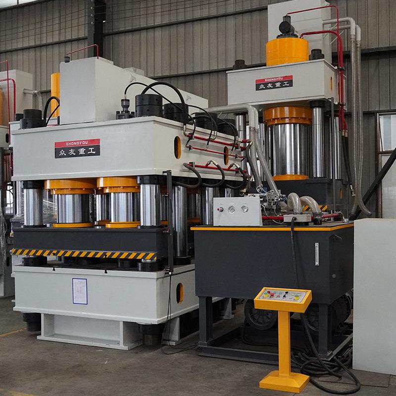 3000YM-3000T吨液压机新能源车IGBT芯片散热器冷锻成型压力机2汽0