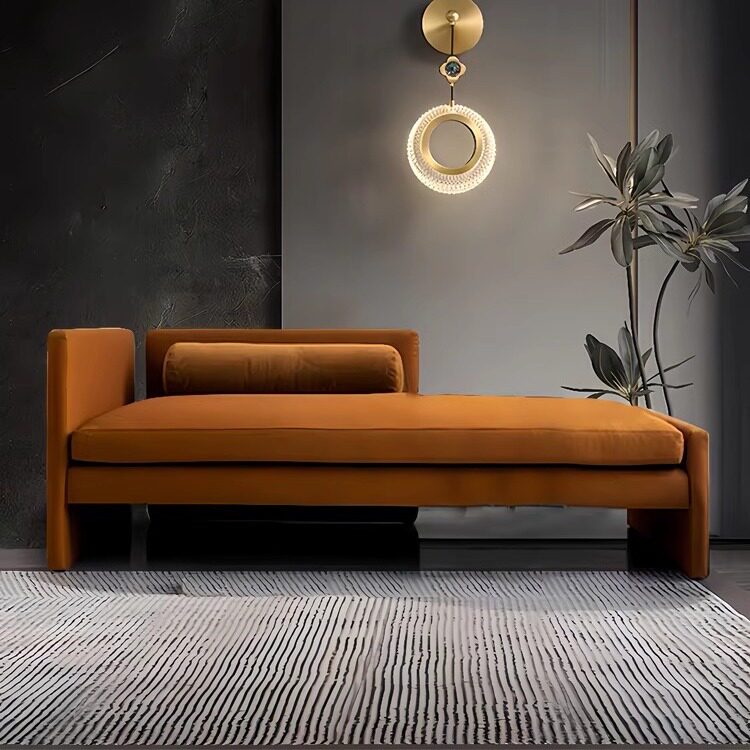 现代简约贵妃沙发酒店民宿休闲懒人躺椅客厅卧室贵妃榻创意床尾凳